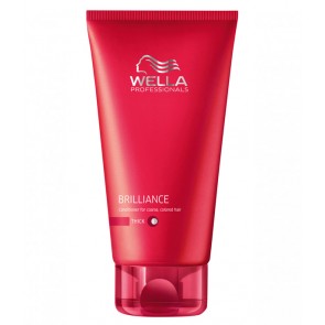Wella Professionals Brilliance Colour Enhancing Conditioner for Coarse Unruly Hair - 200ml 