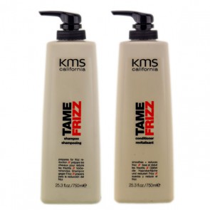 KMS California TameFrizz Shampoo & Conditioner For Frizzy Tangled Hair - 750ml 